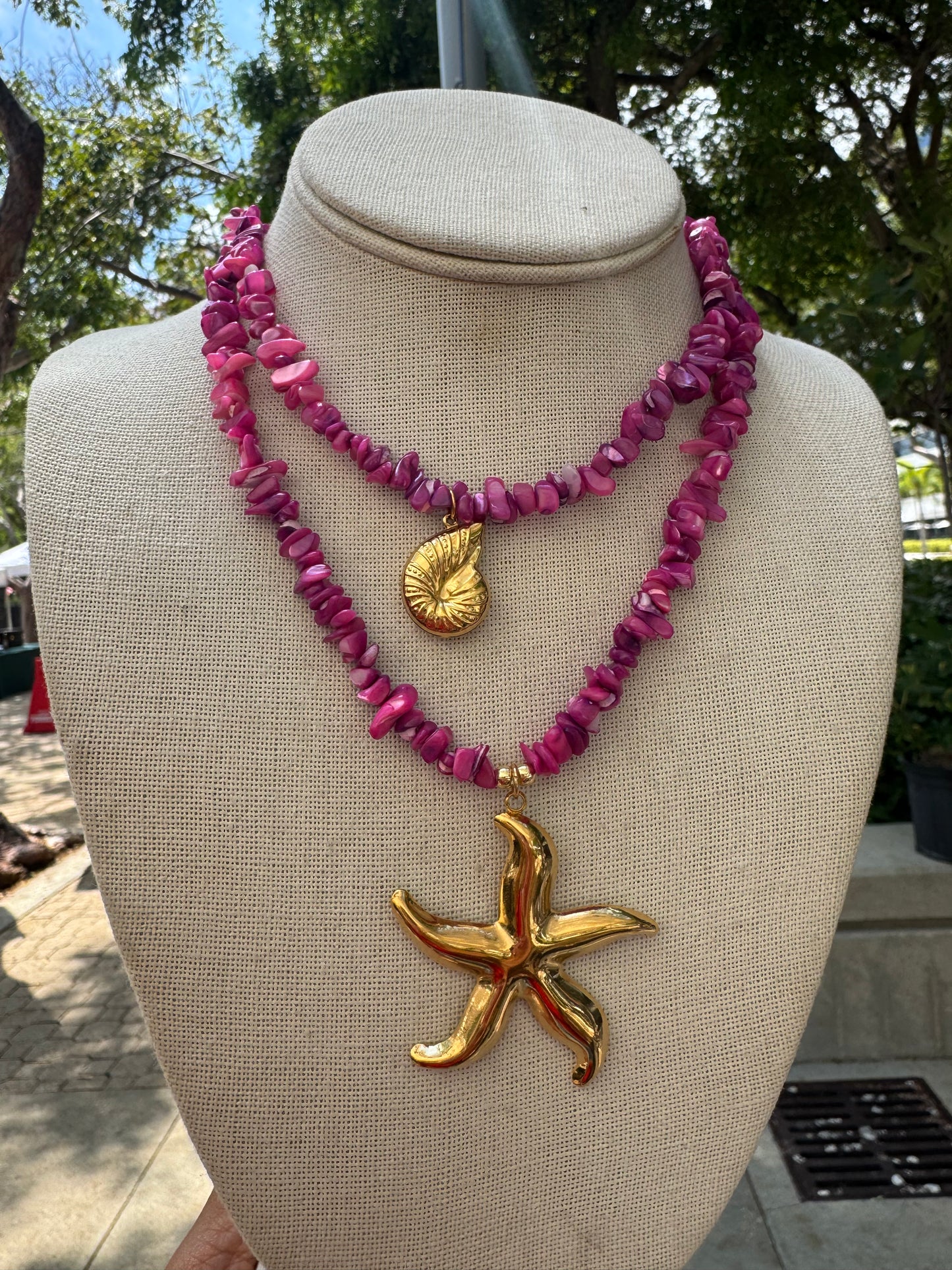 Claudine necklaces