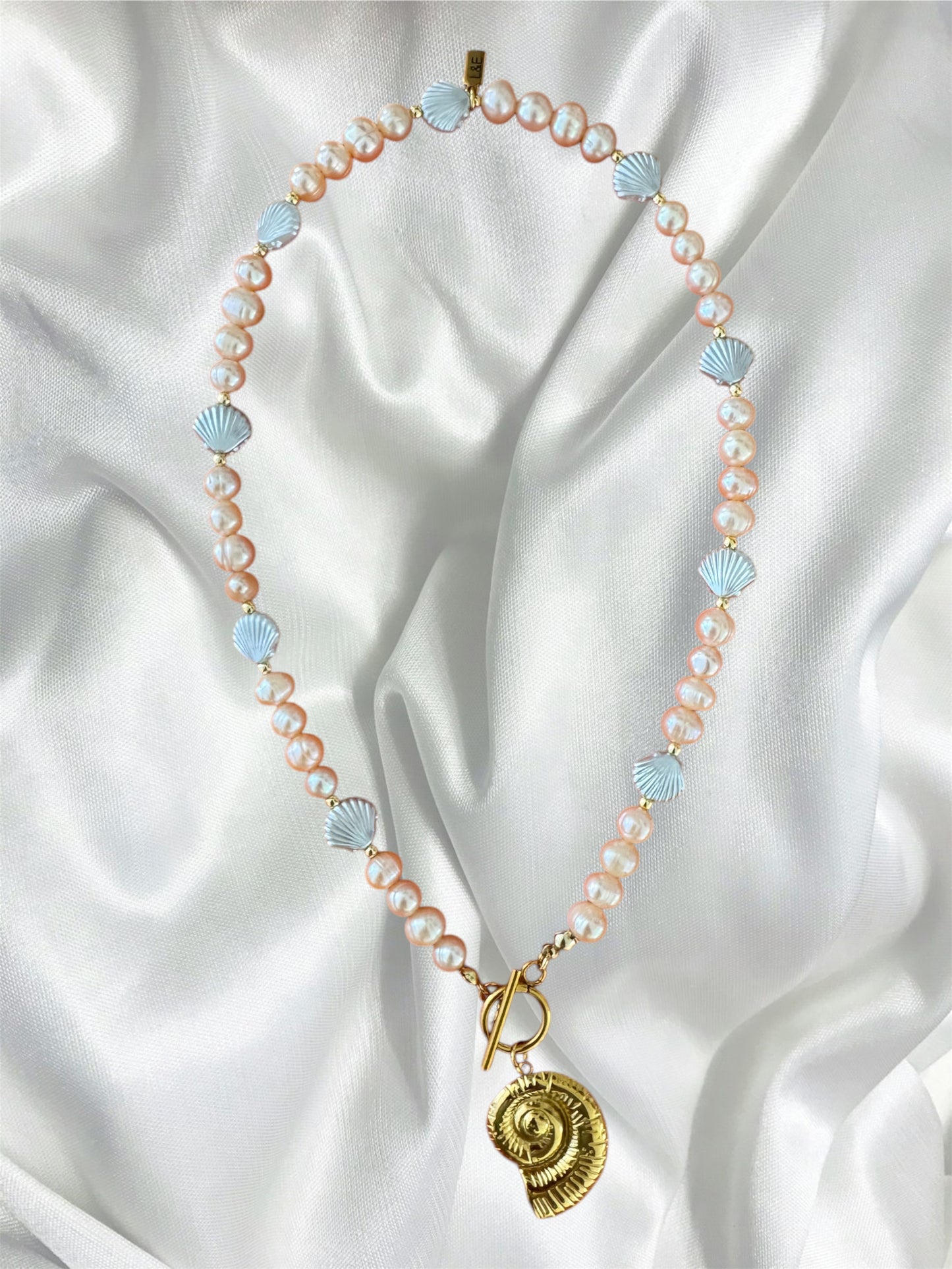 Coastal armor necklace