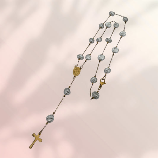 Divine pearl rosary