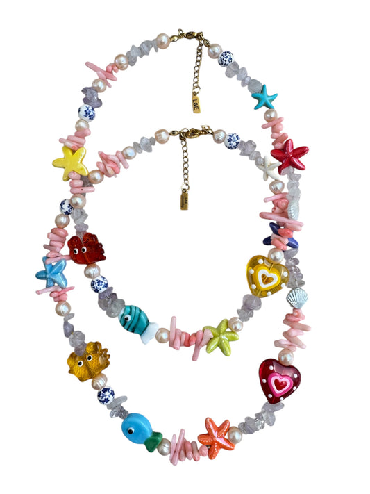 Flor de verano necklace